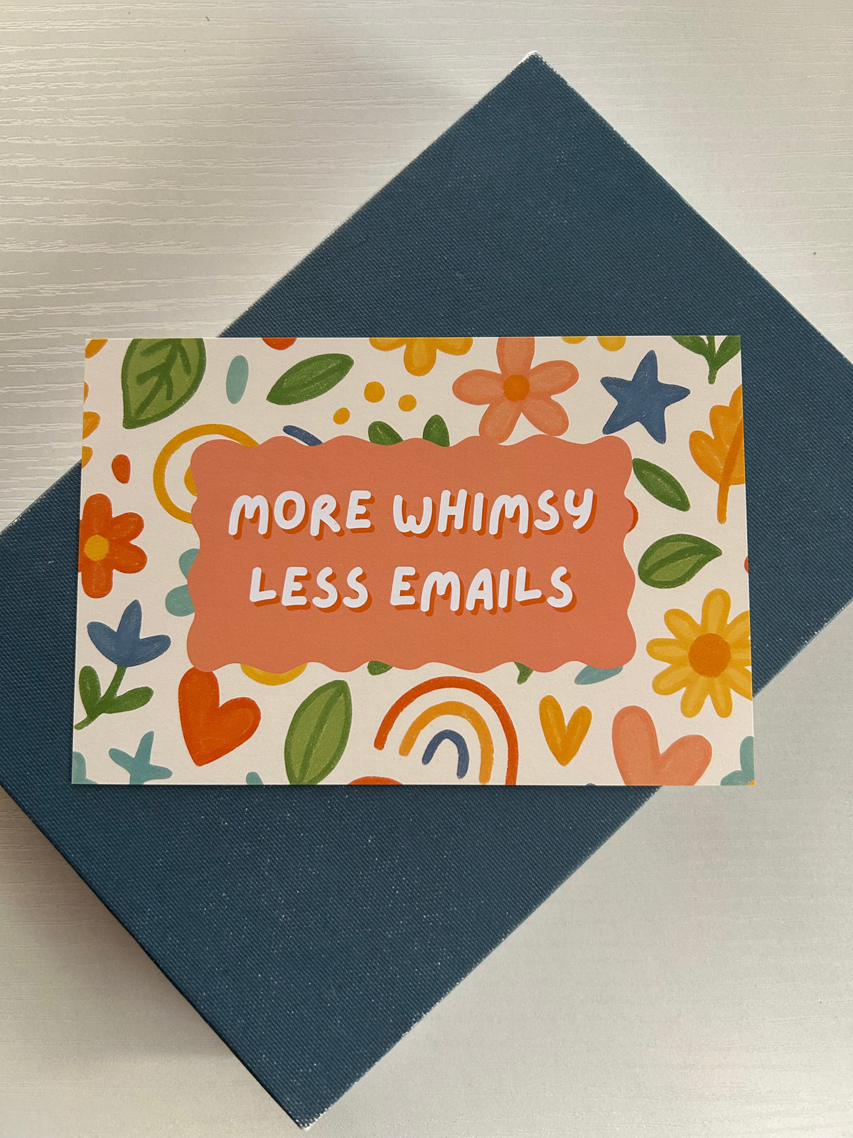 “more whimsy” postcard set